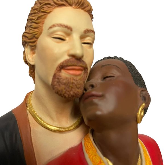 Thomas Blackshears Figurines Ebony Visions The Color of Love Limited Edition 200 - Picture 7 of 16